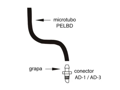 Microtubo PELBD 4 x 6 mm