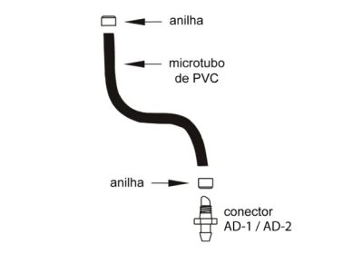 Tampão AD-1 cego 1/4″/grapa