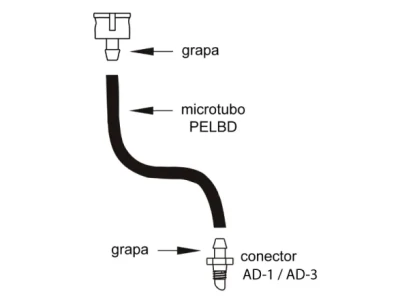 Microtubo PELBD 4 x 6 mm