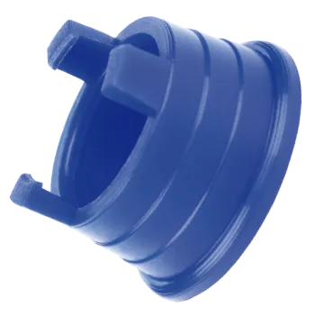 Anilha com garra para tubo PELBD de 16 mm