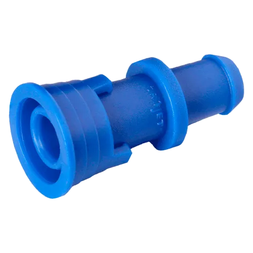 Inicial de 16 mm com anilha para tubo PELBD