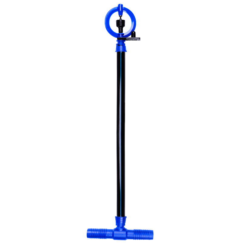 P5 com pinça + duas anilhas de garra + tubo PELBD de 16 mm (42 cm) + conexões