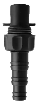 Válvula de final de linha com adaptador de 3/4″ para mangueiras