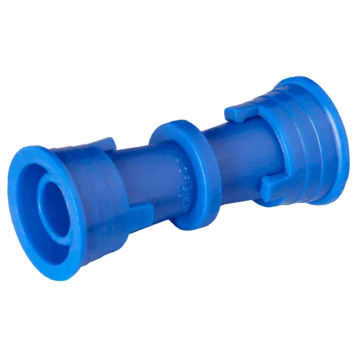 União de 16 mm com anilhas para tubo PELBD