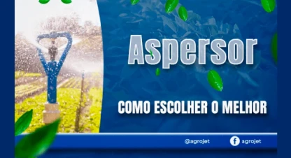 Como escolher o melhor aspersor?