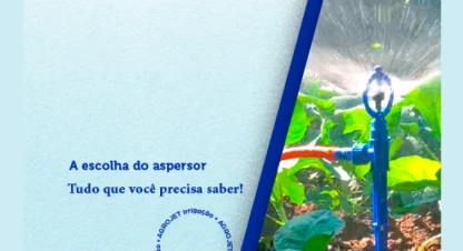 A escolha do aspersor – Tudo o que você precisa saber
