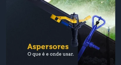 Aspersor Agrícola: O que é e onde usar