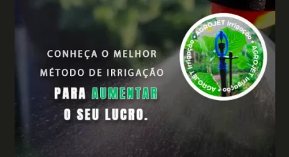 Conheça o melhor método de irrigação para aumentar o seu lucro