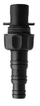 Válvula de final de linha com adaptador de 3/4″ para mangueiras