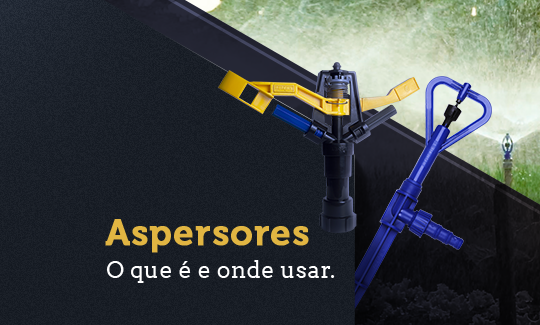 Aspersor Agrícola: O que é e onde usar