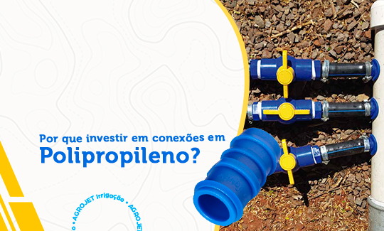 Por que investir em conexões em polipropileno?